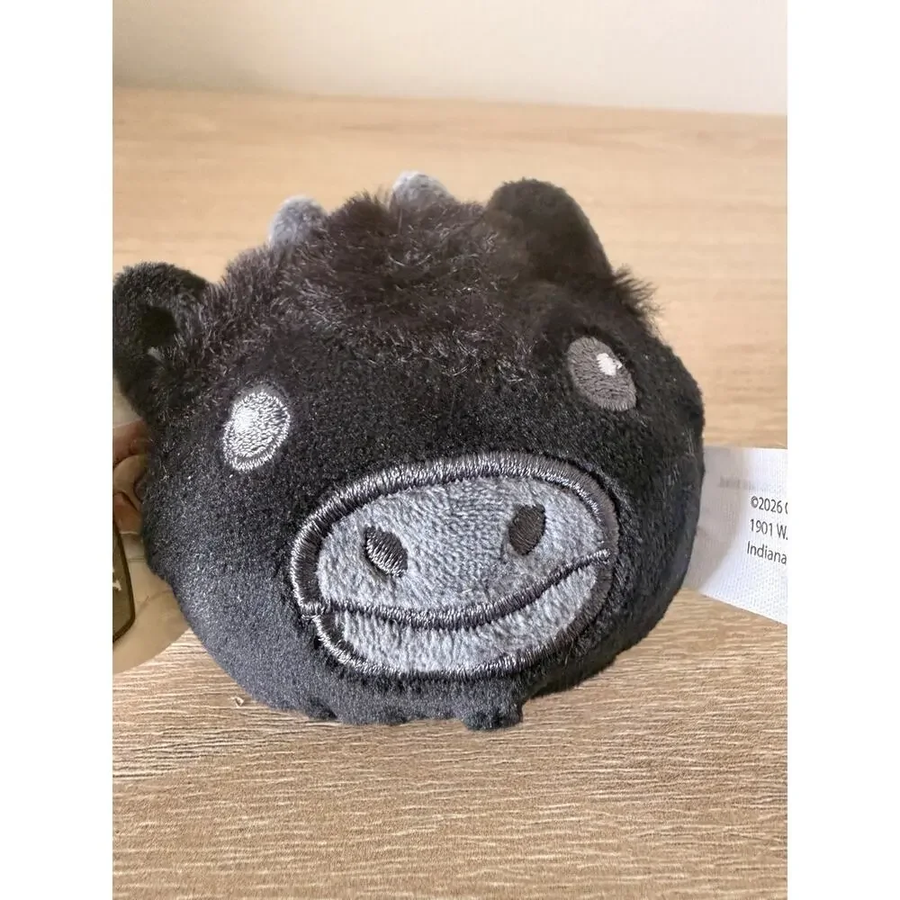 Gener8 Black Highland Cow Maltose Filled Squishy Plush Sensory Fidget 2026